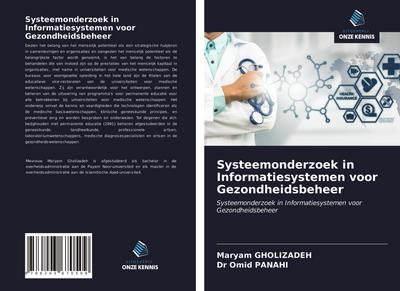 Systeemonderzoek in Informatiesystemen voor Gezondheidsbeheer