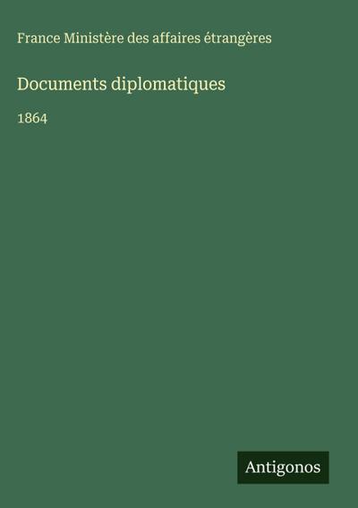 Documents diplomatiques