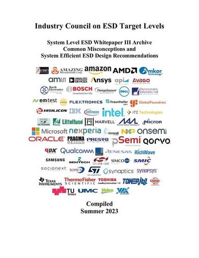 ESD Industry Council System Level White Paper III Archive