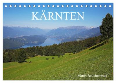 Kärnten (Tischkalender 2026 DIN A5 quer), CALVENDO Monatskalender