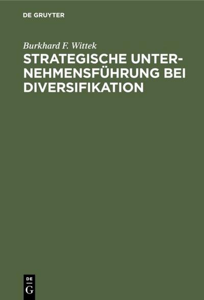 Strategische Unternehmensführung bei Diversifikation