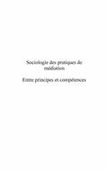 Sociologie des pratiques de mediation en