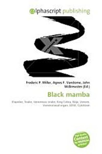 Black mamba - Frederic P. Miller