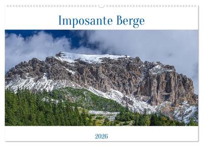 Imposante Berge (Wandkalender 2026 DIN A2 quer), CALVENDO Monatskalender