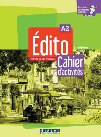 Édito A2, 2e édition 