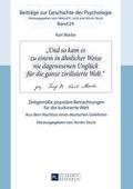 Karl Marbe: Zeitgemäße populäre Betrachtungen für 