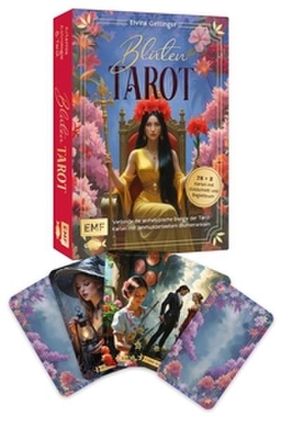 Tarot-Kartenset: Blütentarot - Verbinde die archetypische Energie der Tarot-Karten mit jahrhundertealtem Blumenwissen