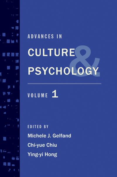 Advances in Culture and Psychology