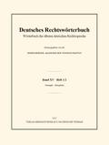 Deutsches Rechtswörterbuch