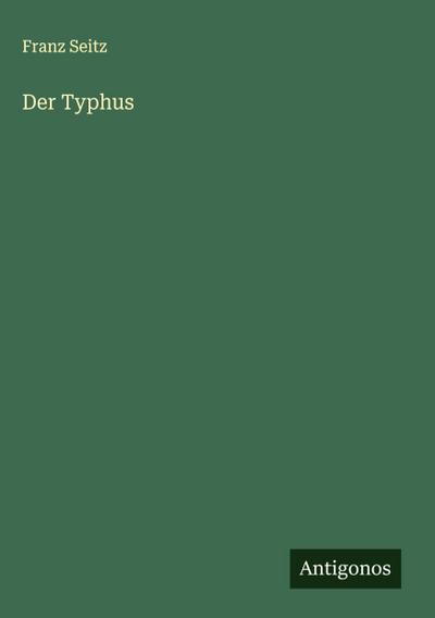 Der Typhus