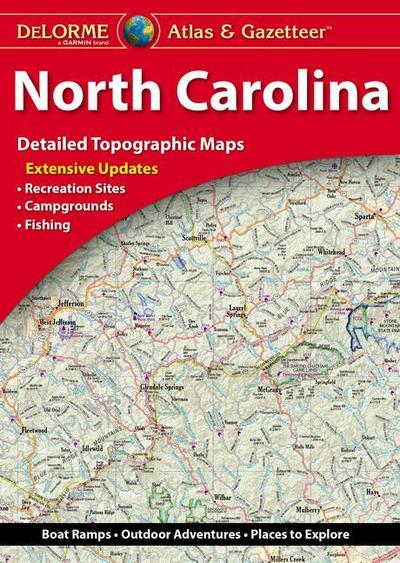 Delorme Atlas & Gazetteer North Carolina