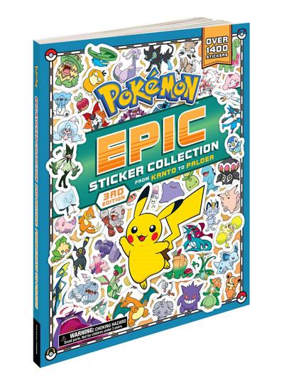 Pokémon Epic Sticker Collection 3rd Edition: From Kanto to Paldea