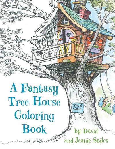 A Fantasy Tree House Coloring Book