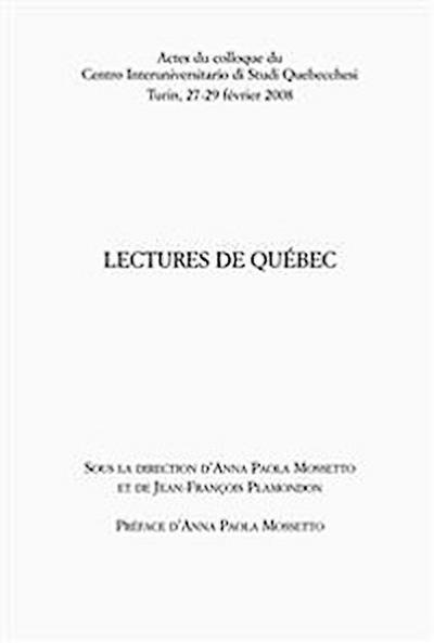 Lectures de Québec