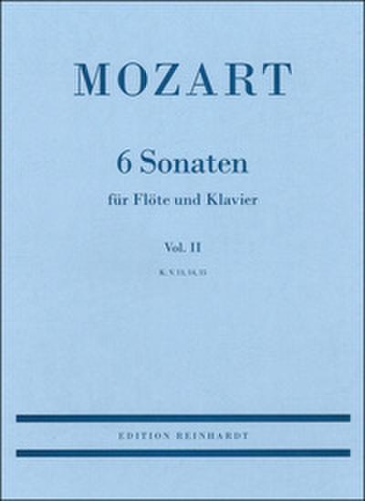 6 Sonaten für Flöte und Klavier - Vol. II