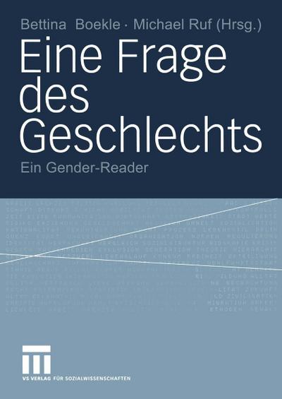 Eine Frage des Geschlechts