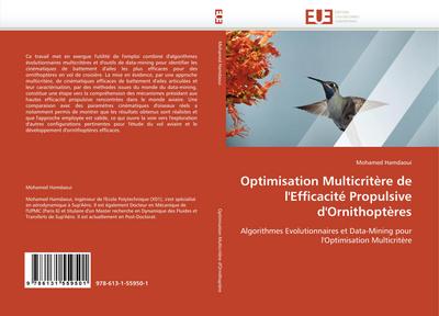 Optimisation Multicritère de l’’Efficacité Propulsive d’’Ornithoptères