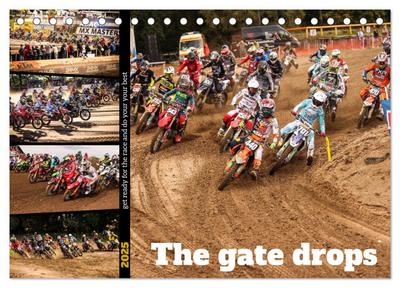 The gate drops - get ready for the race and do your your best (Tischkalender 2025 DIN A5 quer), CALVENDO Monatskalender