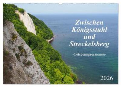 Zwischen Königsstuhl und Streckelsberg (Wandkalender 2026 DIN A2 quer), CALVENDO Monatskalender
