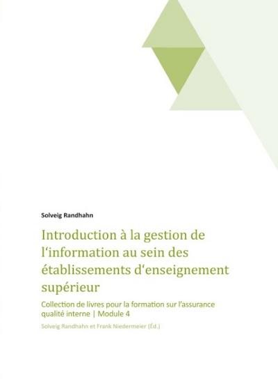 Introduction à la gestion de linformation au sein des établissements denseignement