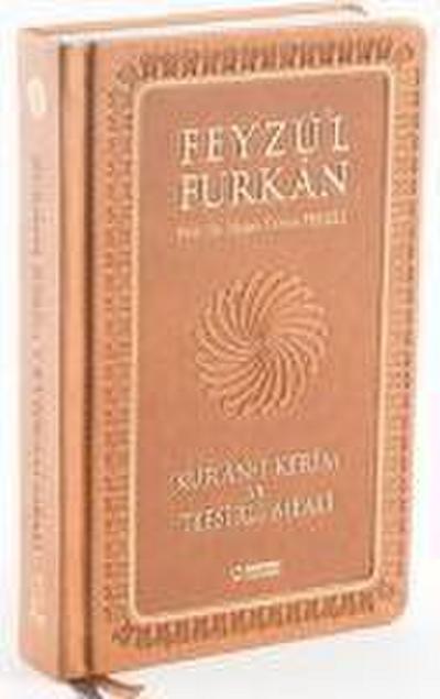 Feyzül Furkan Kuran-i Kerim ve Tefsirli Meali Orta Boy, Mushaf ve Meal, Ciltli - Taba