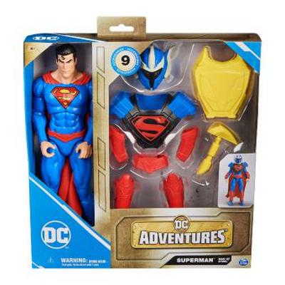 DCU 30cm Superman Figur mit Clip-on