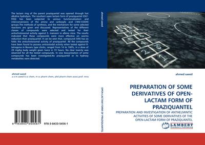 PREPARATION OF SOME DERIVATIVES OF OPEN-LACTAM FORM OF PRAZIQUANTEL