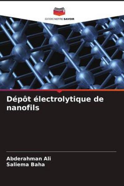 Dépôt électrolytique de nanofils