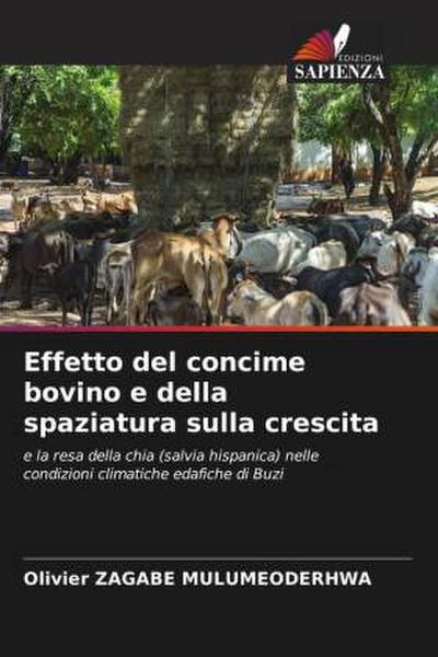 Effetto del concime bovino e della spaziatura sulla crescita