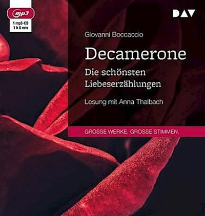 Decamerone. Die schönsten Liebeserzählungen, 1 Audio-CD, 1 MP3