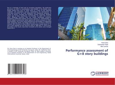 Performance assessment of G+8 story buildings