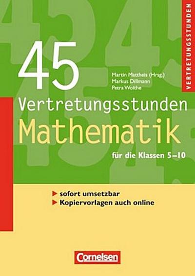 45 Vertretungsstunden Mathematik (4. Auflage)