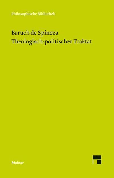 Sämtliche Werke, Bd. 3. Theologisch-politischer Traktat