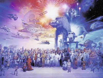Star Wars Universum. Puzzle 2000 Teile