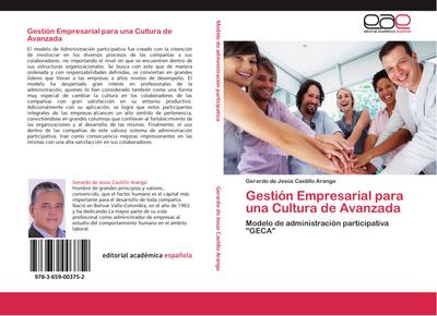 Gestión Empresarial para una Cultura de Avanzada - Gerardo de Jesús Castillo Arango