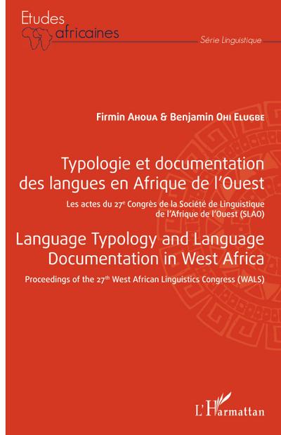 Typologie et documentation  des langues en Afrique de l’Ouest