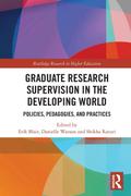 Graduate Research Supervision in the Developing World
