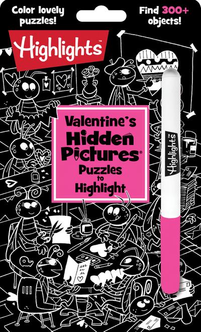 Valentine’s Hidden Pictures Puzzles to Highlight