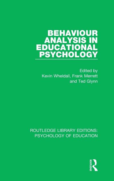 Behaviour Analysis in Educational Psychology