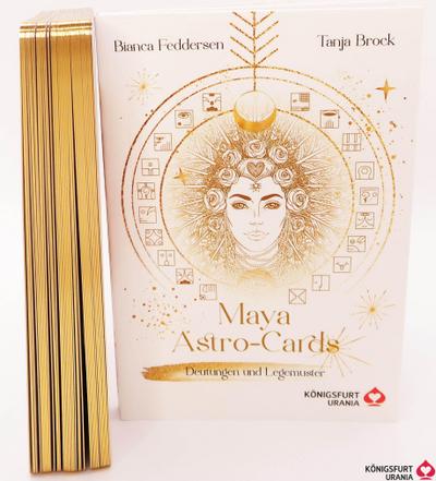 Maya-Astro-Cards: 44 astrologische Orakelkarten mit Booklet