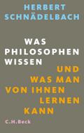 Was Philosophen wissen
