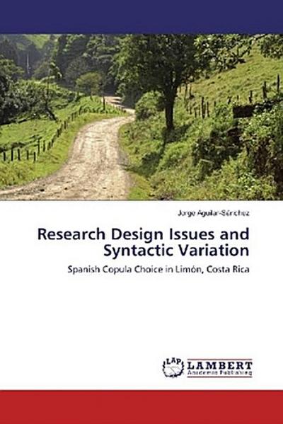 Research Design Issues and Syntactic Variation