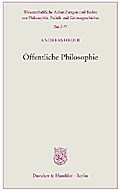 Öffentliche Philosophie.