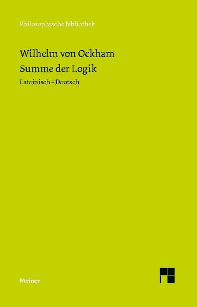 Summe der Logik / Summa logica