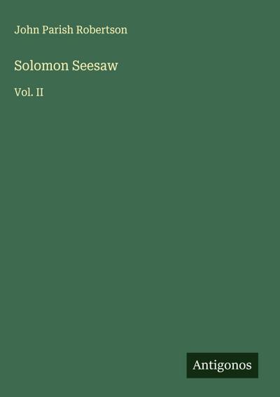 Solomon Seesaw