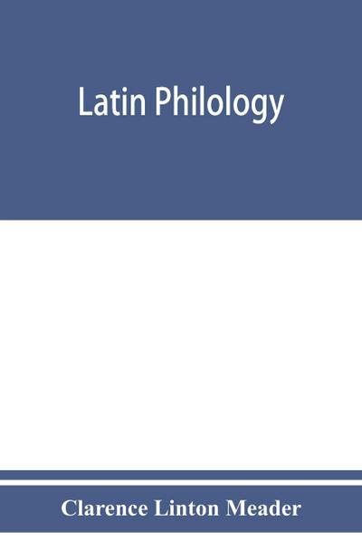 Latin philology