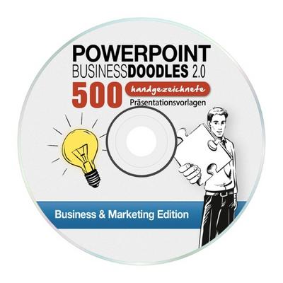 PowerPoint BusinessDoodles 2.0 - 500 Handgezeichnete Präsentationsvorlagen für PowerPoint