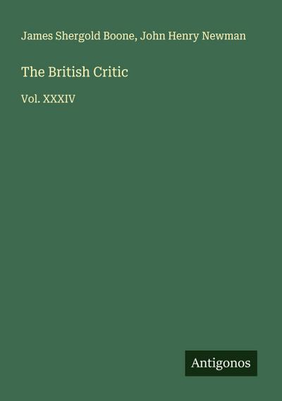 The British Critic
