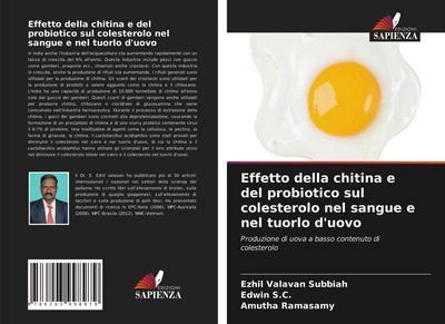 Effetto della chitina e del probiotico sul colesterolo nel sangue e nel tuorlo d’uovo