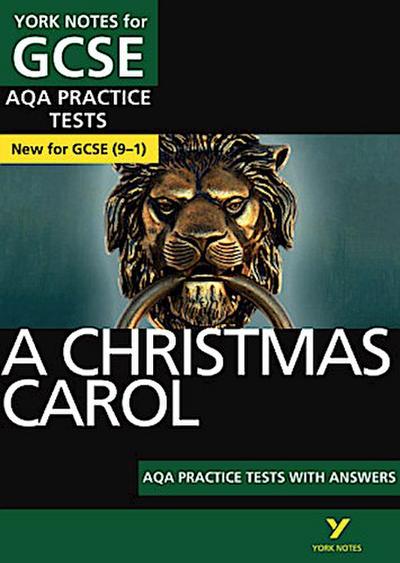 A Christmas Carol AQA Practice Tests with answers York Notes - for 2026, 2027 exams